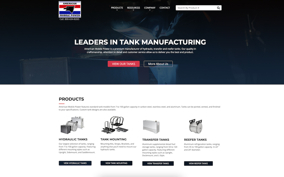 American Mobile Power website